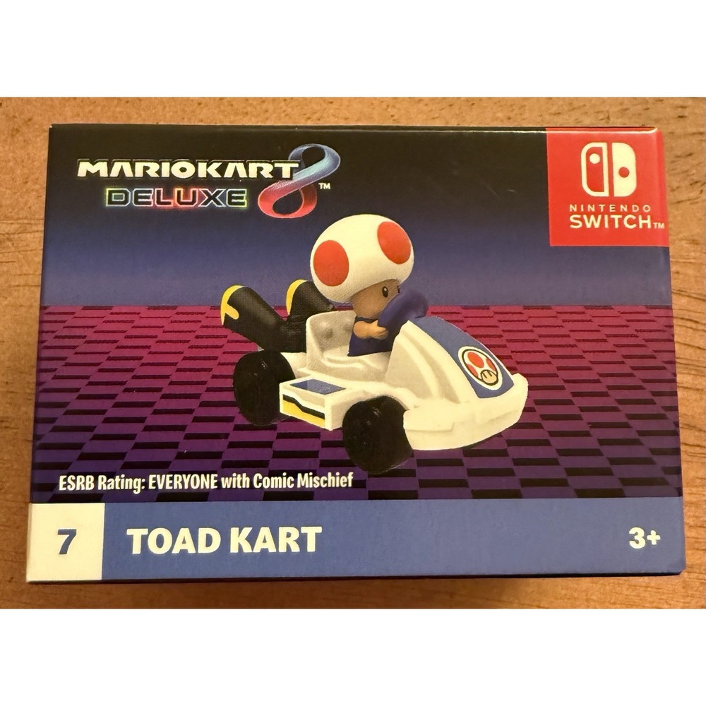 Mario Kart 8 Deluxe Toad Kart - Nintendo Switch McDonald's 2024 Happy Meal
